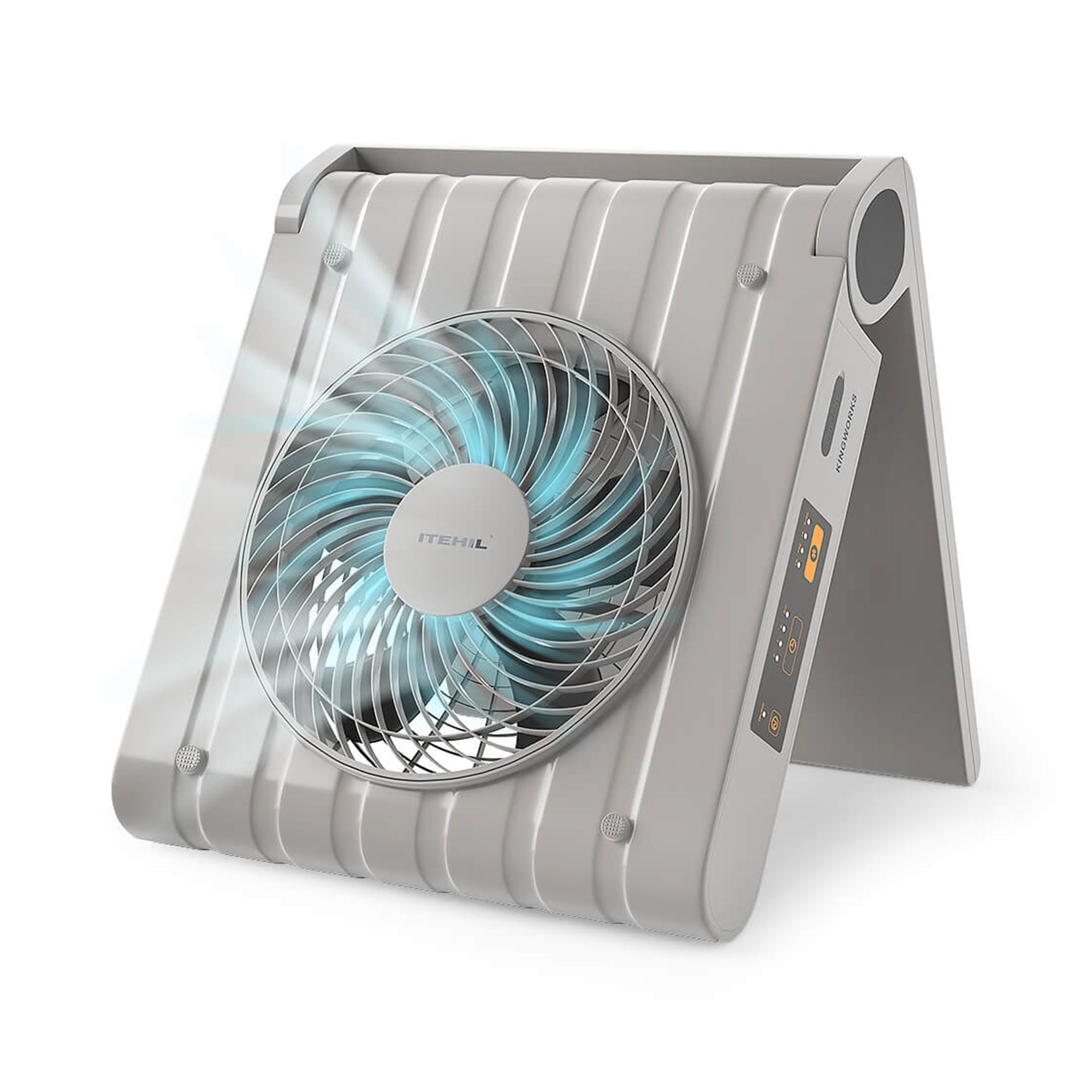 Solar Fan | Portable Solar Powered Fan | Foldable Design – itehil UK
