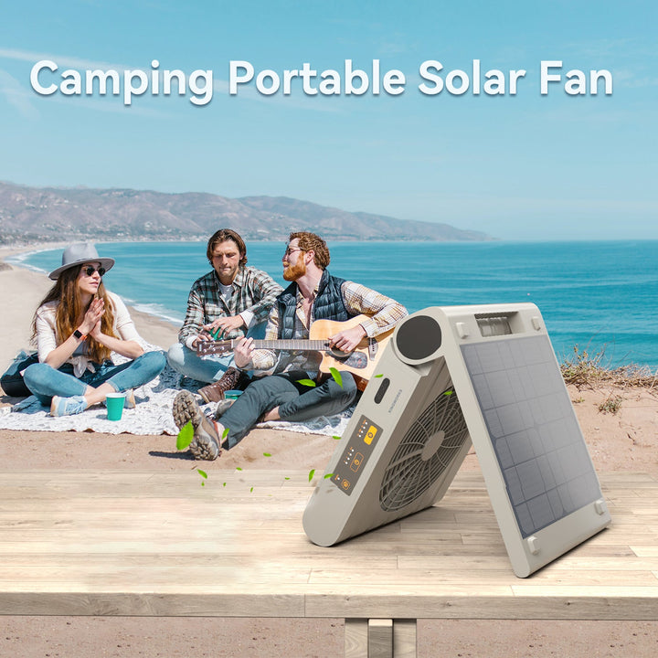 Portable Solar Fan for Camping