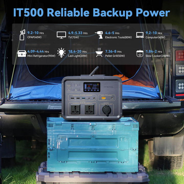 Solar Generator IT500 Reliable Backup Power